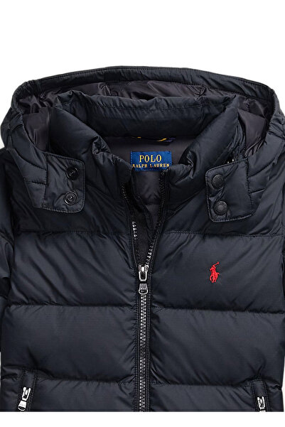 Polo Ralph Lauren Siyah Kapitoneli Erkek Çocuk Mont