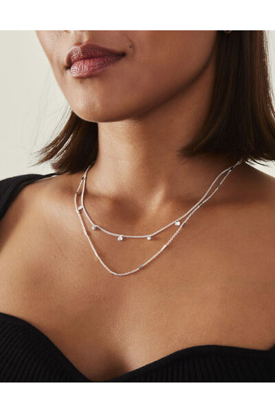 Accessorize Pullu Kolye İkili