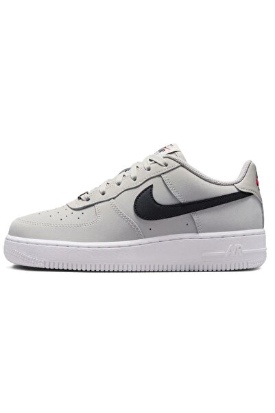 Nike Air Force 1 LV8 (AF1) Unisex Leather Sneaker Hakiki Deri Günlük Spor Ayakkabı Gri
