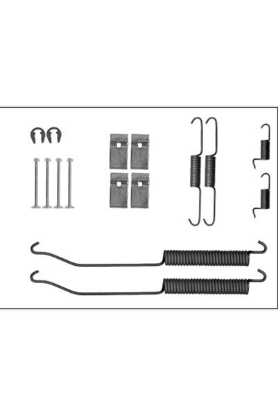 TEXTAR Set Accesorii Sabot De Frana Ford Australia Ranger Pick-Up Nissan Nava...