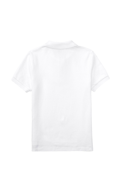 Polo Ralph Lauren White Polo Neck Unisex Kids T-Shirt