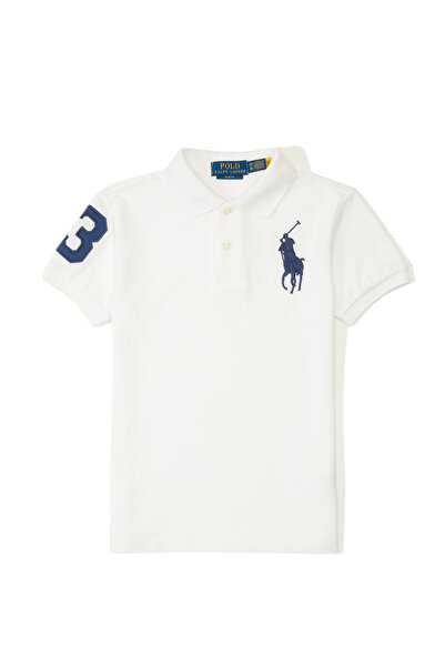 Polo Ralph Lauren Beyaz Çocuk Polo T-shirt