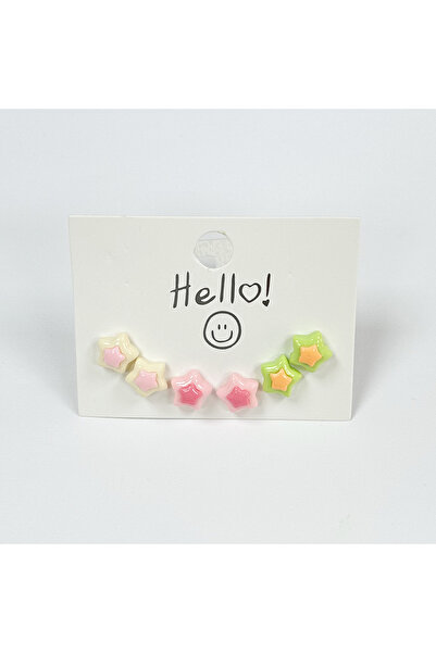 Perissy 3 Pairs of Children's Earrings Animal Children's Earrings