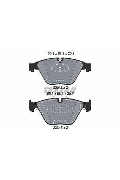 TEXTAR Set Placute Frana Frana Disc Bmw 1 Cupe/3 Bmw (Brilliance) 5 Series