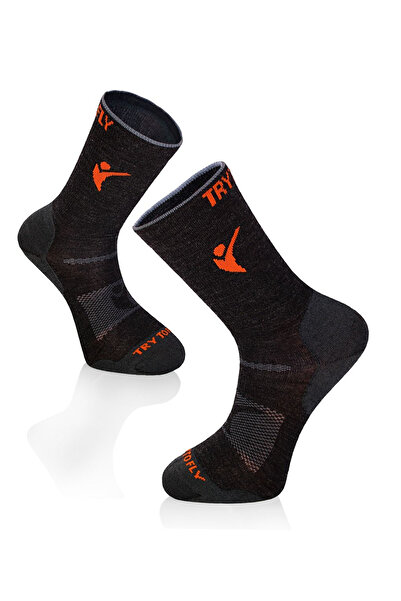 Try to Fly LIGHT HIKING SOCKS Anthracite