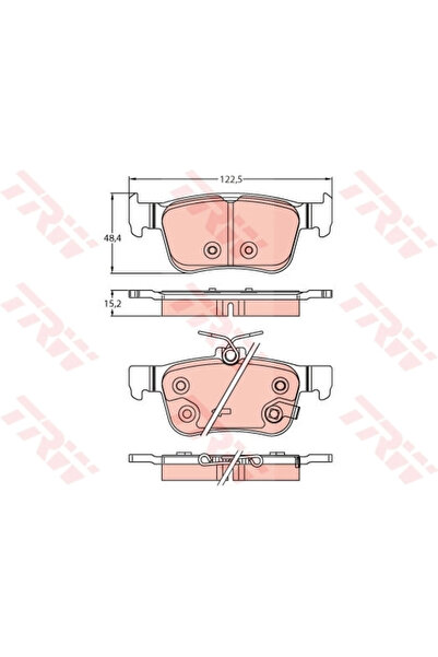 TRW Set Placute Frana Frana Disc Honda Civic 10