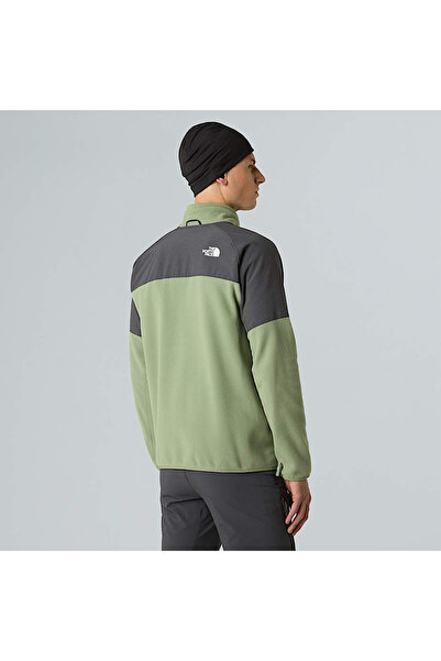THE NORTH FACE Glacier Heavyweight Erkek Yeşil Dik Yaka Ceket