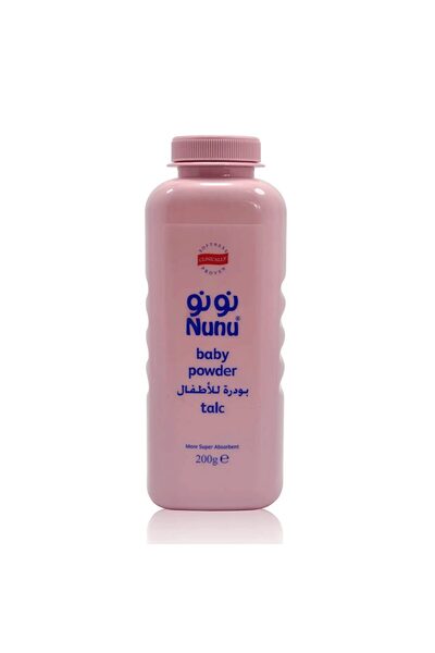 NUNU بودرة للاطفال وردي نونو 200غ