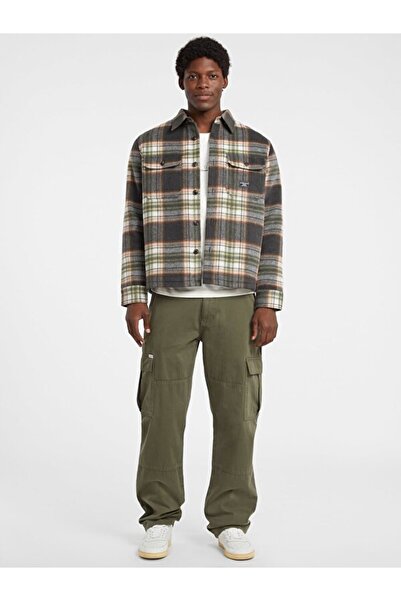 Guess Jeans Erkek Yün Karışımlı Regular Fit Gömlek