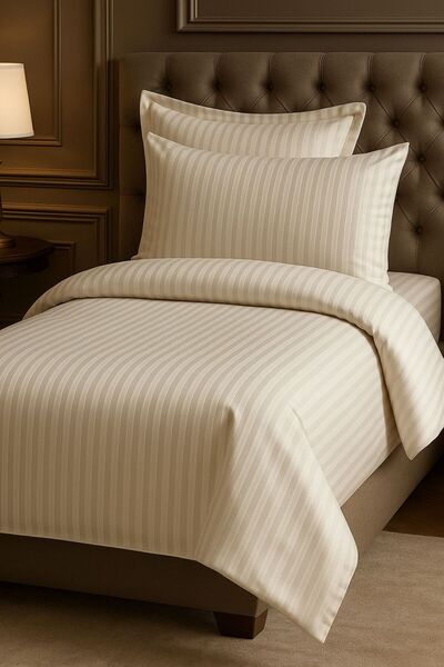 Binna Soft Viral Pamuk Saten Nevresim Takımı (Çarşafsız)