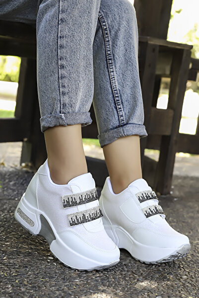 kajal ayakkabı Mdln 153 Piano Stone Hidden Heel Sneakers