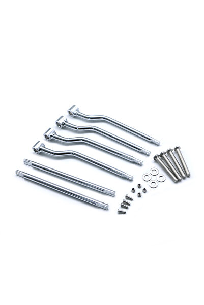 EVO MOTORS Set Suport Sidecase Universal Chooper Cutii Laterale Crom