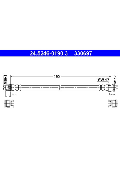 Ate Furtun Frana Citroen C2/C3 1/C3 Pluriel Peugeot 307/308 1/308 Cc 2000-2018