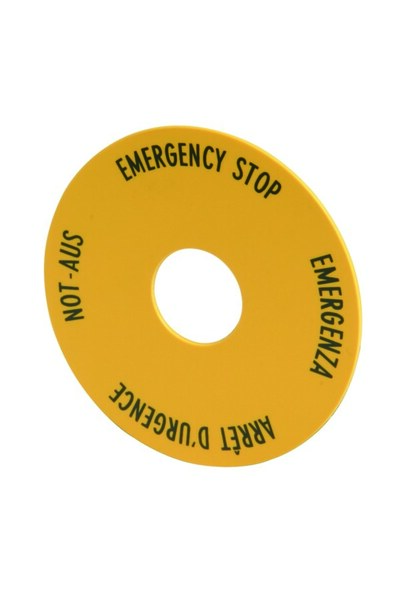 Other Placă M22XAK1 pentru butonul de siguranță cu descriere