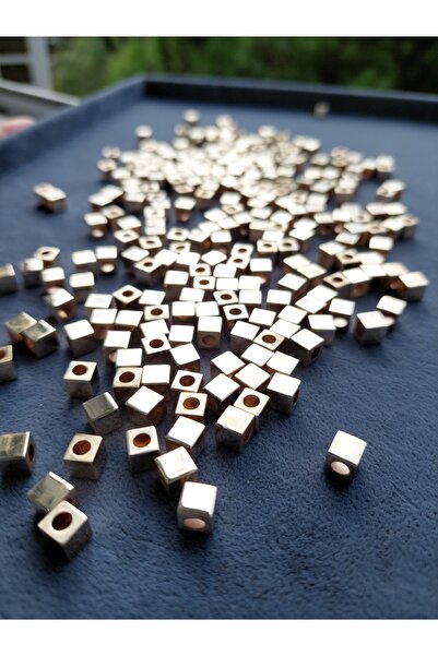 VEELKA 14 Ayar Altın Küp Kolye Ucu, Her Kolyeye Uyumlu Kolye Ucu