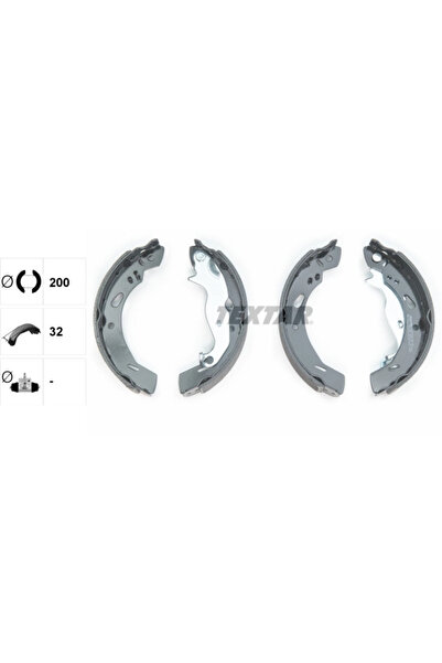 TEXTAR Set Saboti Frana Ford Fiesta 6/Fiesta Limuzina/Ka+ 3 Ford Australia Fi...