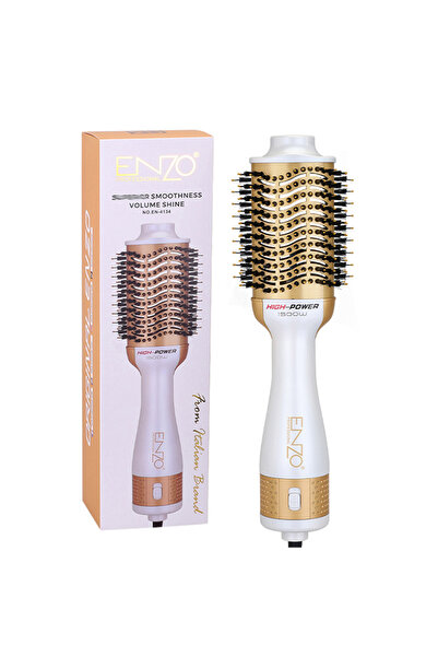 Enzo Professional ENZO EN-4134 3-in-1 Electric Hair Styling Comb–Italian Brand