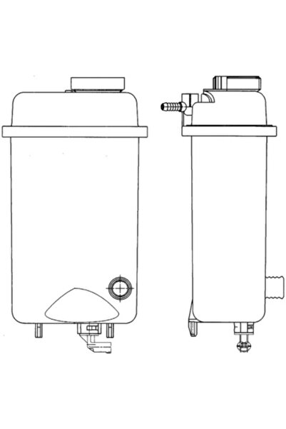MAHLE Vas De Expansiune Racire Bmw 5/7/8