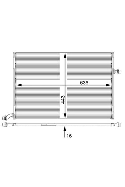 MAHLE Radiator Temperatura Scazuta Intercooler Mercedes-Benz C-Class/E-Class