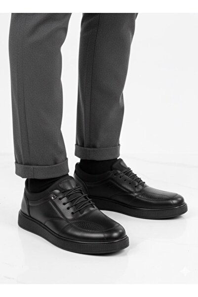 Babetty Hakiki Deri Bağcıksız Streçli Tam Ortopedik Rahat Kalıp Taraklı Ayaklar İçin Uygun Ayakkabı