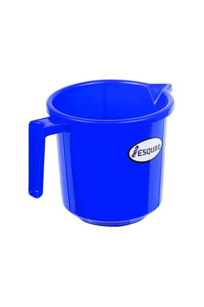 Esqube Oasis Plastic Mug With Handle 500ML Blue 10cm