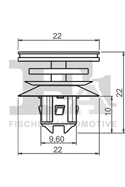 FA1 Clips Acoperire Decorativa Si Protectie Seat Toledo 2 Vw Bora 1/Golf 4/Pa...