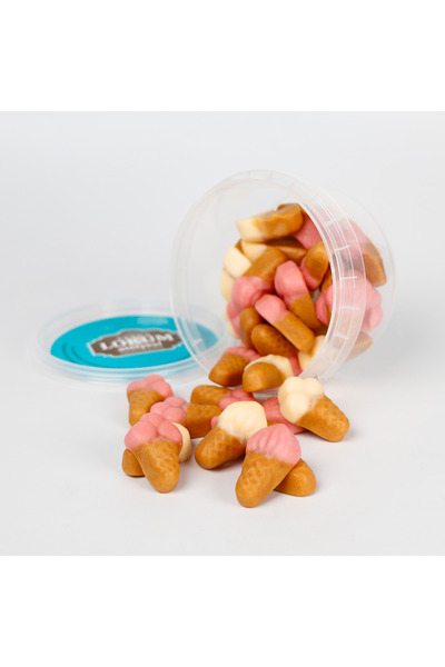 Lokum Atölyesi Mixed Flavored Soft Candy (Ice Cream Shaped) 120 g