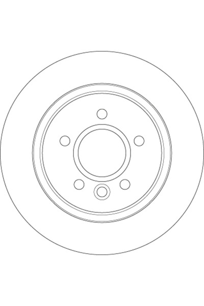 TRW Disc Frana Volvo V40