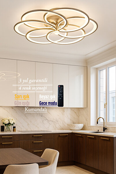 Lucent Avize Lucent Modern Altı Halkalı Plafonyer Avize