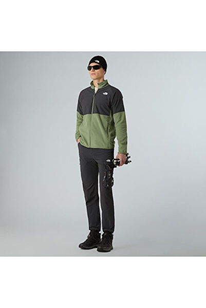 THE NORTH FACE Glacier Heavyweight Erkek Yeşil Dik Yaka Ceket