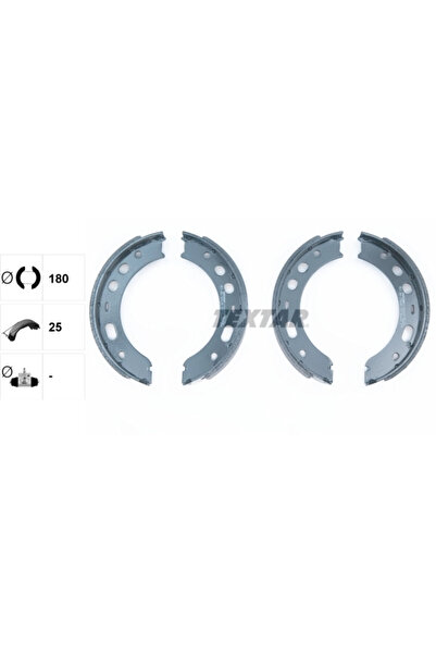 TEXTAR Set Saboti Frana Frana De Mana Porsche 911/924/928
