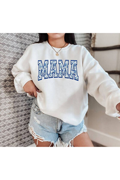 Tubinyoo سويت شيرت مطبوع عليه ماما