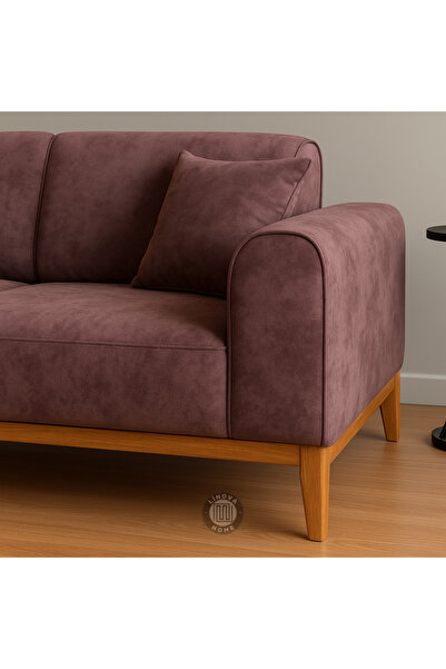 LİNOVAHOME Regal Koltuk Takımı 3+3 Kahverengi Renk