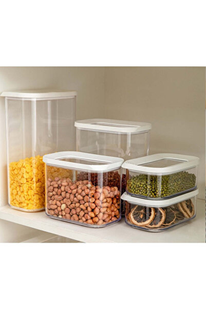 vivimall 1.5 L food container with white lid | StoreEase