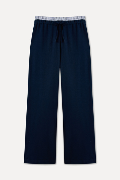 Mudo Wide Leg Pants with Elastic Waist