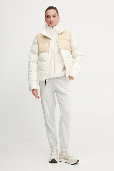 THE NORTH FACE Jachetă de damă albă și bej Saikuru