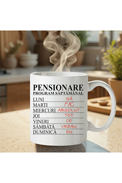 Sia personalizari Personalized mug Retirement program