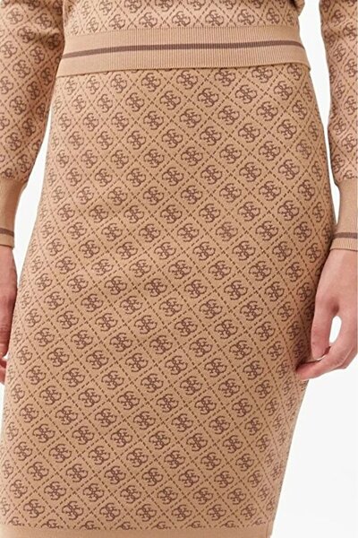 Guess Lise Kadın Tailored Fit Triko Etek
