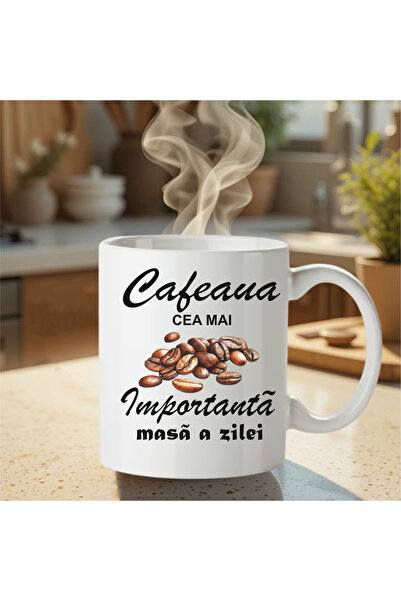 Sia personalizari Personalized mug Coffee the most amazing meal of the day