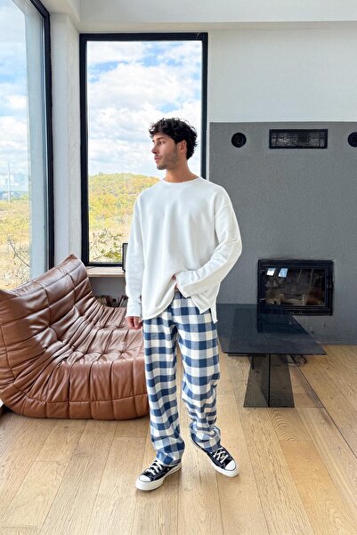 Flaw Wear Φούτερ με ελαστική μέση και καρό σχέδιο