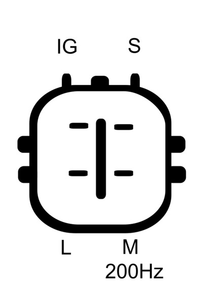 Elstock Generator / Alternator Toyota Hiace Iv Bus (__h1_, __h2_) 2001-2012 D...