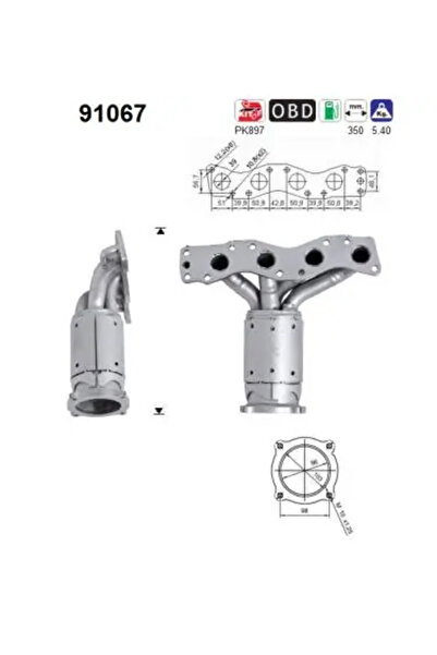 As Catalizator Suzuki Swift 3