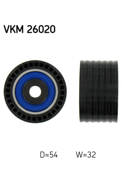 SKF Timing Belt Guide/Driver Roller Dacia Duster/Logan Mcv/Sandero Renault Av...