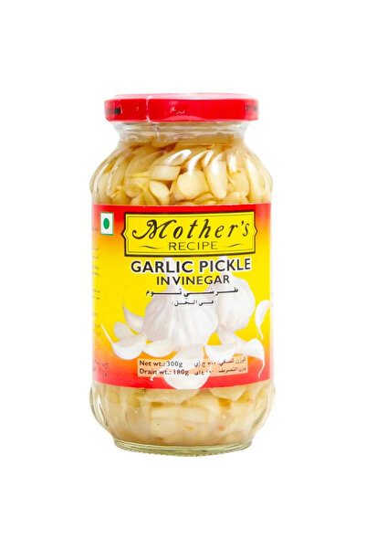 Mother’s Recipe وصفة الأم: ثوم معلب في خل، زجاجة 300 غرام × 6