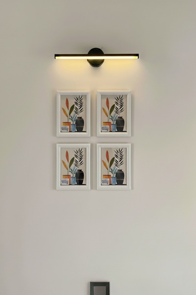 Wooden Factory 4 Pieces White Frame Set – 15X21 (A5) Wall Decor and Standing Photo Frame