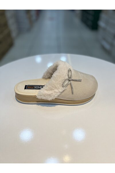 Akınal Bella Women's Woolen Stylish Home Slippers