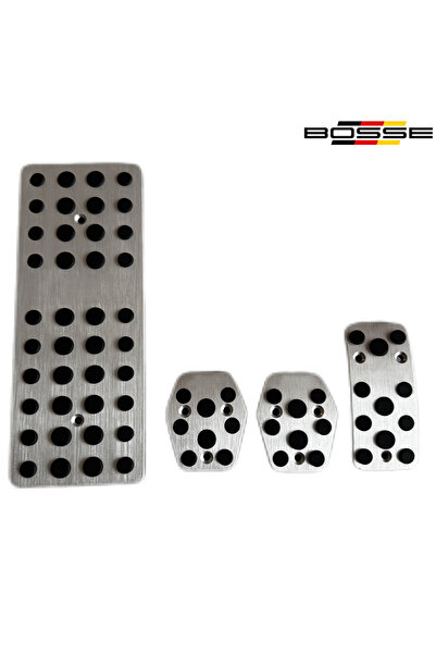 BOSSE مجموعة دواسات رياضية خاصة بالسيارة لناقل الحركة اليدوي لسيارة فورد فوكس...