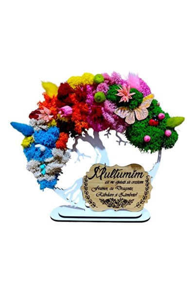 OEM Copacul Vietii cu mesaj standard pentru educator, profesor, 20cm