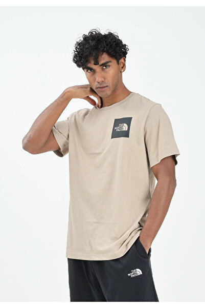 THE NORTH FACE Men's grey mushroom t-shirt Fine