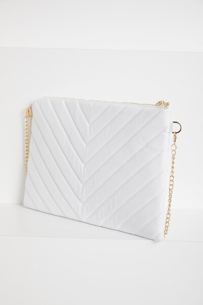 Armine TREND Baklava Patterned Wallet Bag-White Arm143